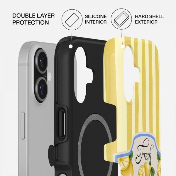 Burga iPhone 17 Deksel Tough MagSafe Frizzante