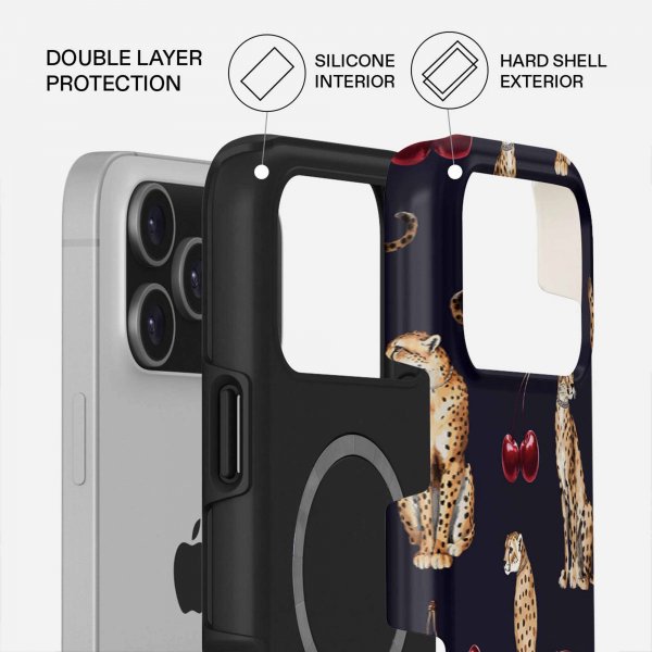 Burga iPhone 17 Pro Max Deksel Tough MagSafe Cougar