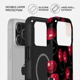 Burga iPhone 17 Pro Deksel Tough MagSafe Cherrybomb
