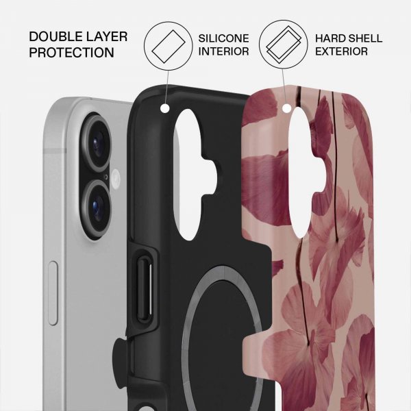Burga iPhone 17 Deksel Tough MagSafe Tender Kiss
