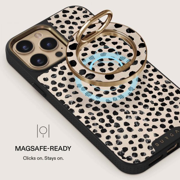 Burga Holder Telefon Ring MagSafe Almond Latte