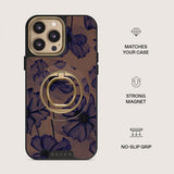 Burga Holder Telefon Ring MagSafe Velvet Night