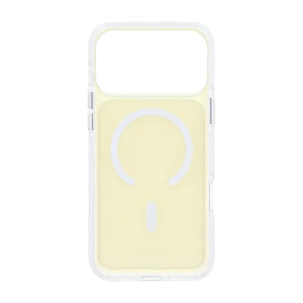 iPhone 17 Pro Deksel Bumper MagSafe Hvit