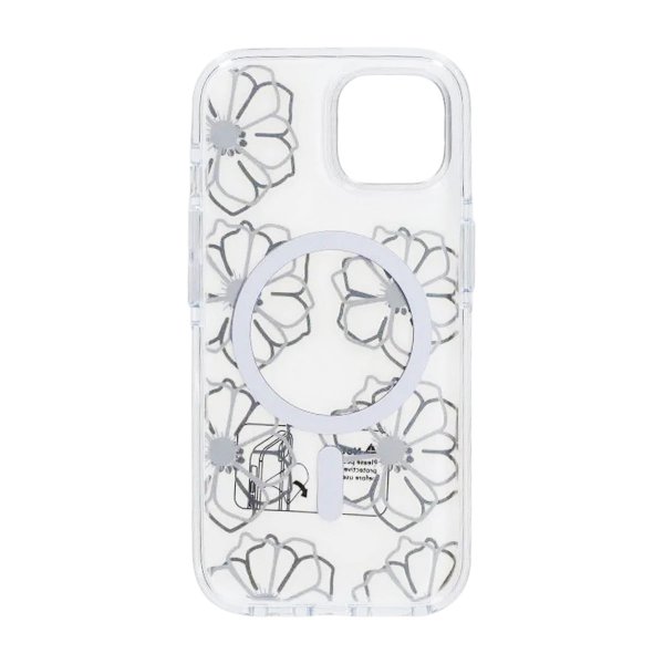 iPhone 15 Deksel Mønster MagSafe Blomster