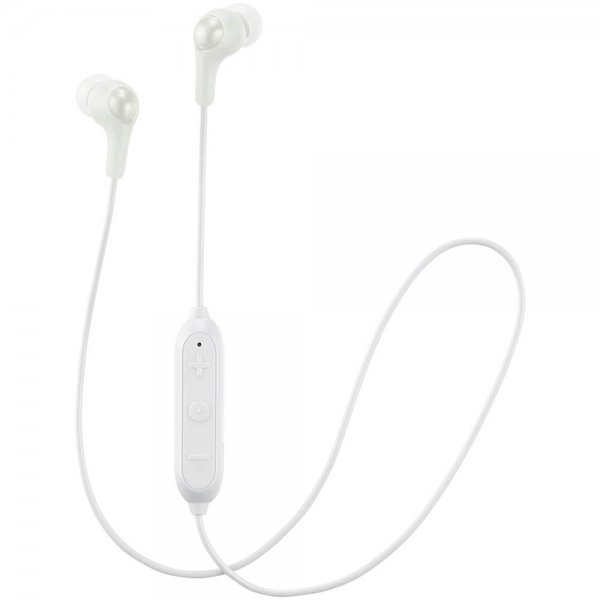 JVC Hodetelefoner FX9BT Gumy In-Ear Trådløs Mic Hvit