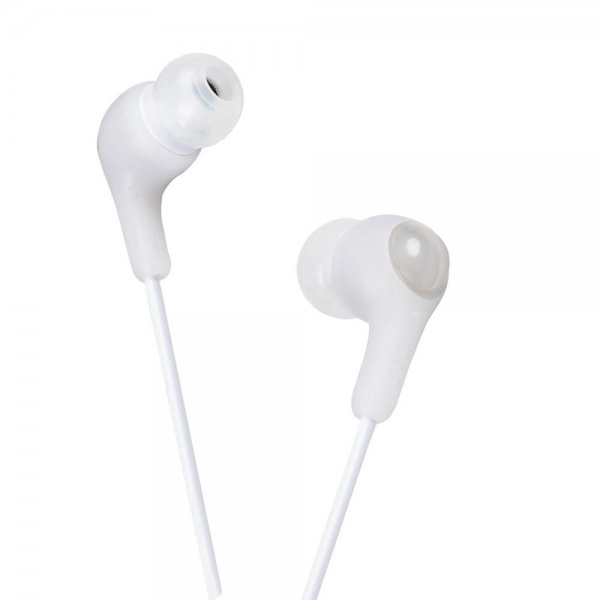 JVC Hodetelefoner FX9BT Gumy In-Ear Trådløs Mic Hvit
