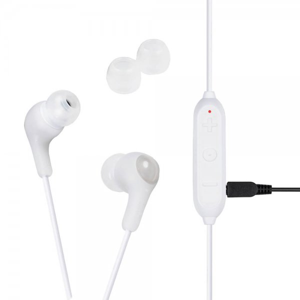 JVC Hodetelefoner FX9BT Gumy In-Ear Trådløs Mic Hvit