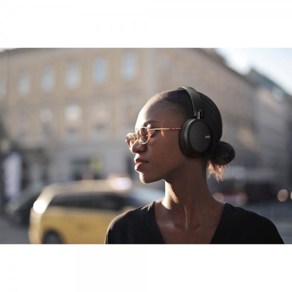 JVC Hodetelefoner Over-Ear Svart ANC HA-S91N
