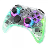 Deltaco Gaming Transparent Wireless Controller for Switch with RGB