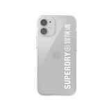 Superdry iPhone 12 Mini Deksel Snap Case Clear Hvit