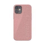 Superdry iPhone 12 Mini Deksel Snap Case Compostable Materials Rose Pink