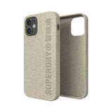Superdry iPhone 12 Mini Deksel Snap Case Compostable Materials Beige