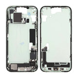 Midtre ramme med smådeler for iPhone 15 - Grønn OEM
