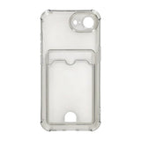 iPhone 16e/17e Deksel Kortholder Svart