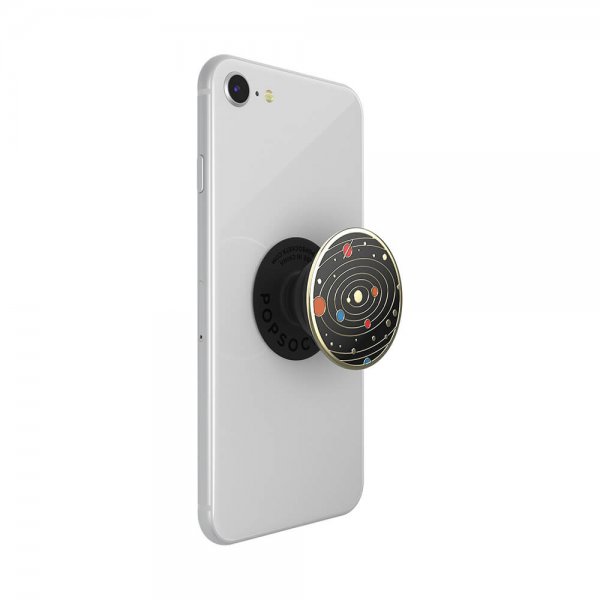 Popsockets PopGrip Enamel Solar flare Black