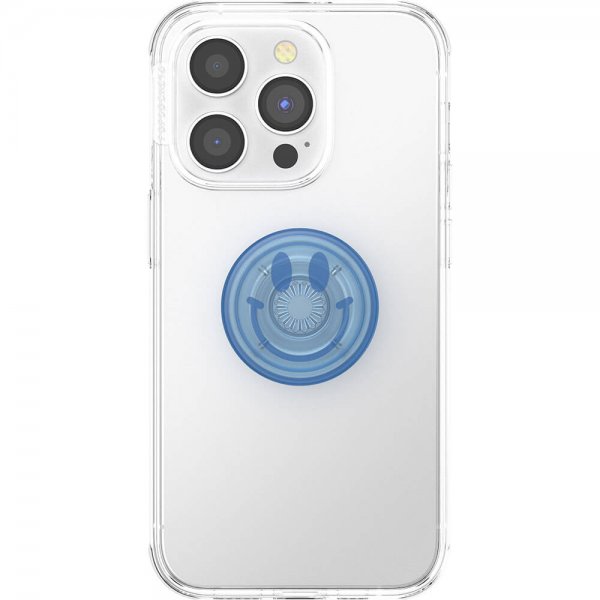 Popsockets PopGrip Plantcore Happy Blues Translucent