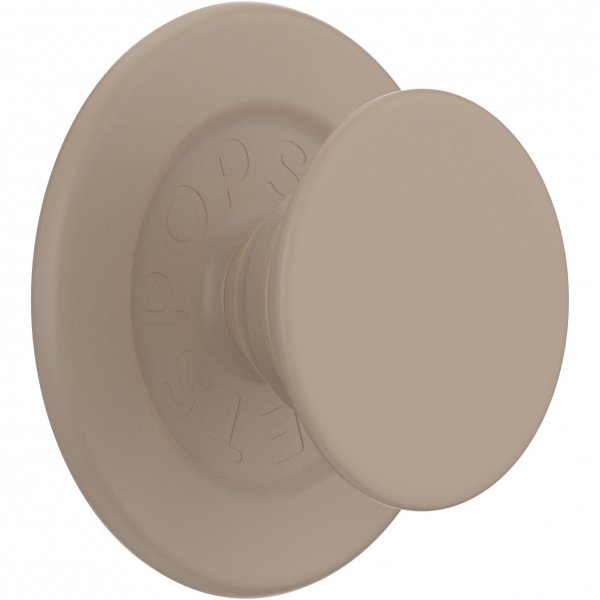 Popsockets Holder MagSafe PopGrip Soft Touch Latte