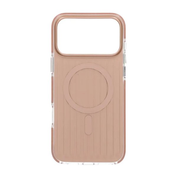 iPhone 17 Pro Max Deksel Korrugerte MagSafe Gull