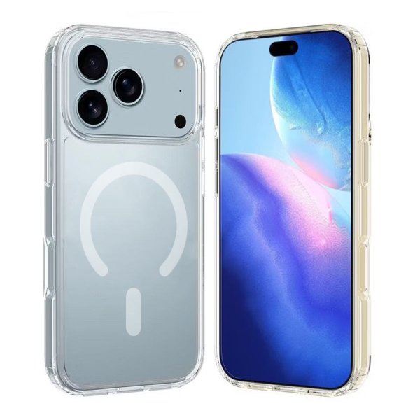 iPhone 17 Pro Max Deksel MagSafe-kompatibel Transparent