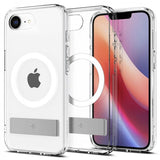Spigen iPhone 16e/17e Deksel Ultra Hybrid S MagFit Clear White