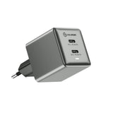 Alogic Lader Dual USB-C Rapid Power 45W Cube GaN Grå