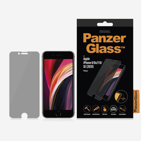 PanzerGlass iPhone 6/6S/7/8/SE Skjermbeskytter Privacy Standard Fit