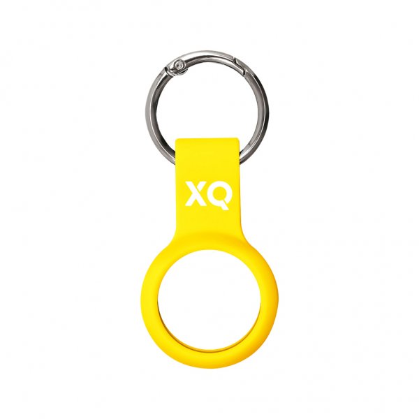 Xqisit AirTag Holder Silicone Case Gul