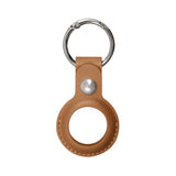 Xqisit AirTag Holder PU Case Brun