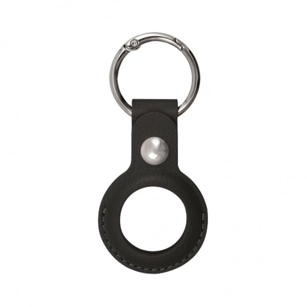 Xqisit AirTag Holder PU Case Svart