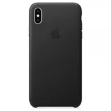 Apple Original LäderDeksel till iPhone X/Xs Svart