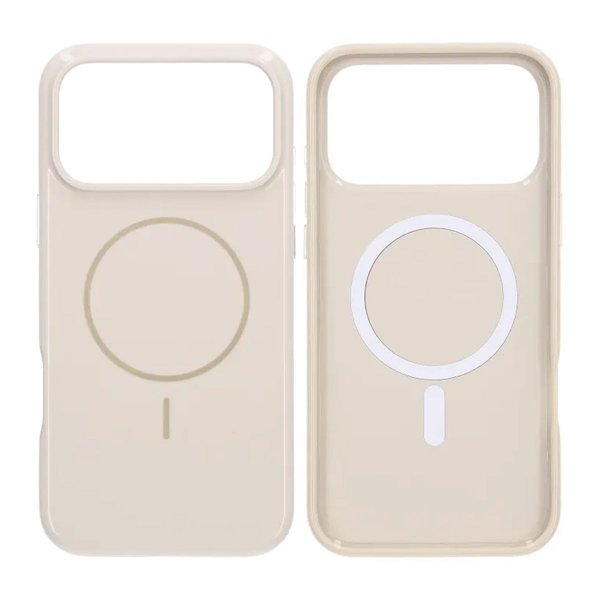 Rvelon iPhone 17 Pro Deksel TPU MagSafe Beige