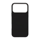 iPhone 17 Pro Max Deksel Silikon MagSafe Svart