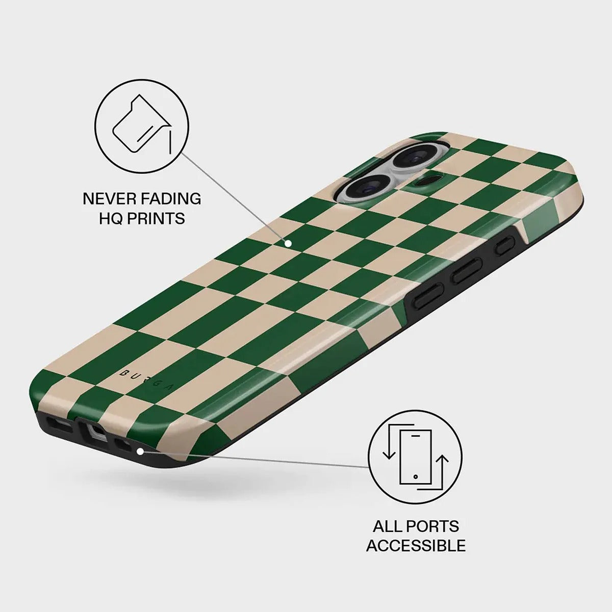 Burga iPhone 17 Deksel Tough MagSafe Ivy League