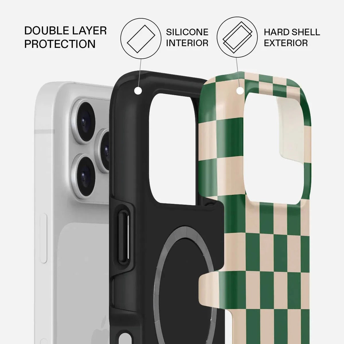 Burga iPhone 17 Pro Deksel Tough MagSafe Ivy League