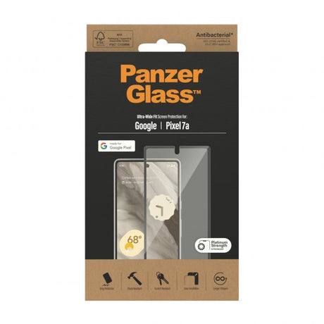 PanzerGlass Google Pixel 7a Skjermbeskytter Ultra Wide Fit