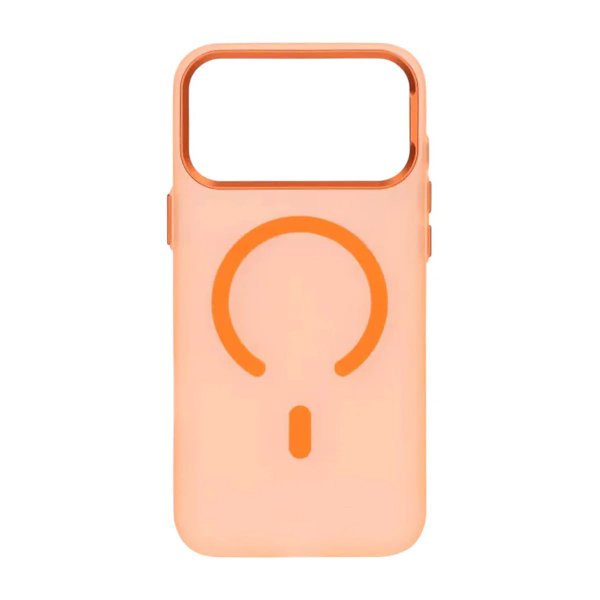 iPhone 17 Pro Deksel Kamerastøtfanger MagSafe Oransje