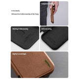 Nillkin iPhone 17 Pro/iPhone 18 Pro Etui Qin Pro Svart