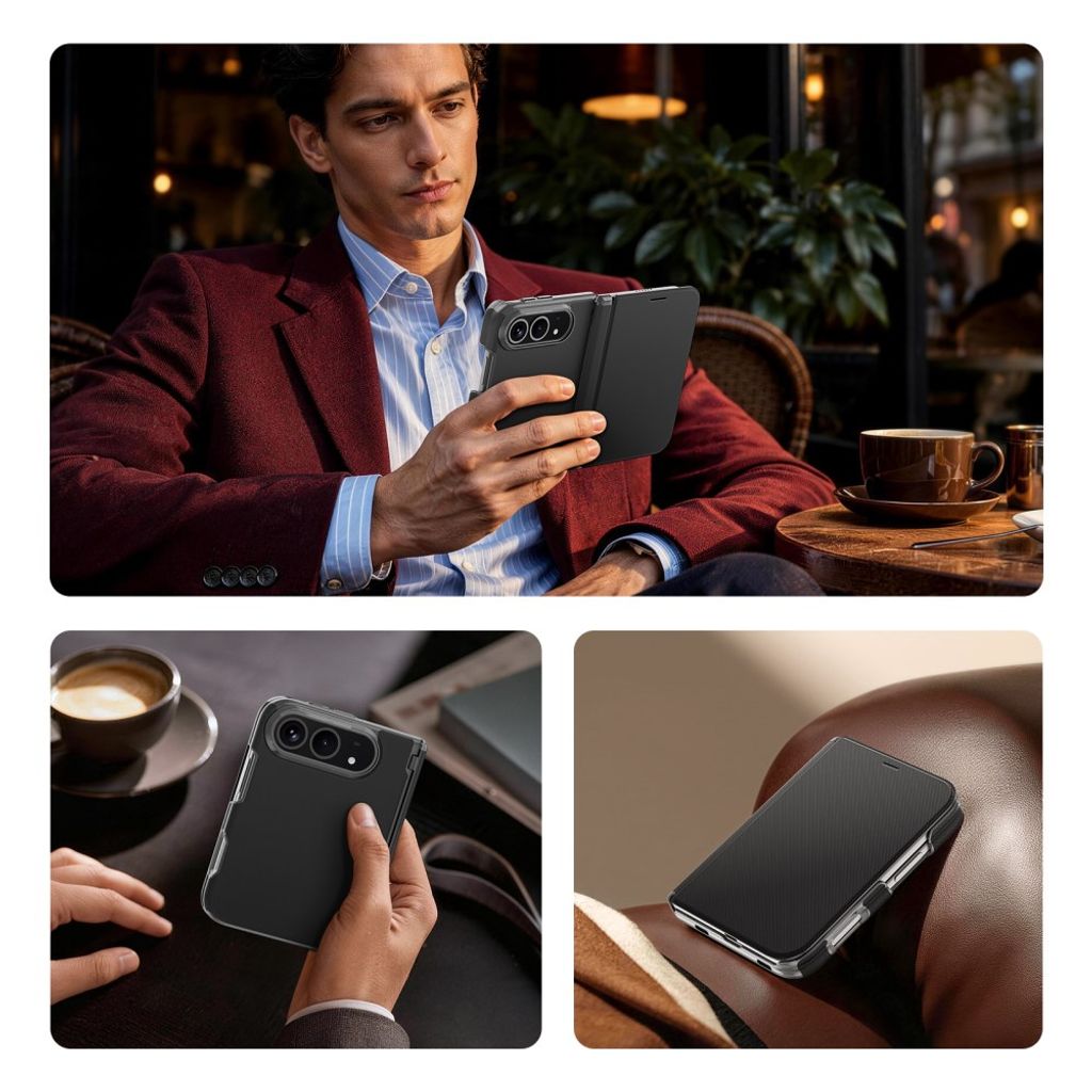 Dux Ducis iPhone Duo Etui Fort Series Svart