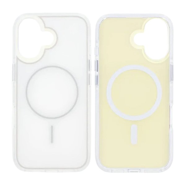iPhone 17 Deksel Bumper MagSafe Hvit