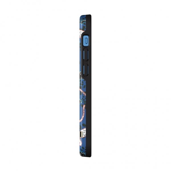 Richmond & Finch iPhone 12 Mini Deksel Blue Leopard