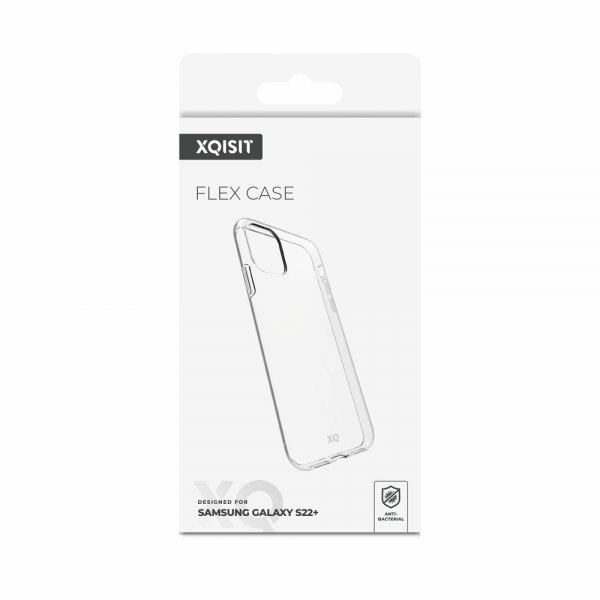 Xqisit Samsung Galaxy S22 Plus Deksel Flex Case Transparent
