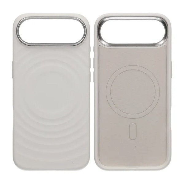 iPhone Air Deksel Silikon MagSafe Hvit