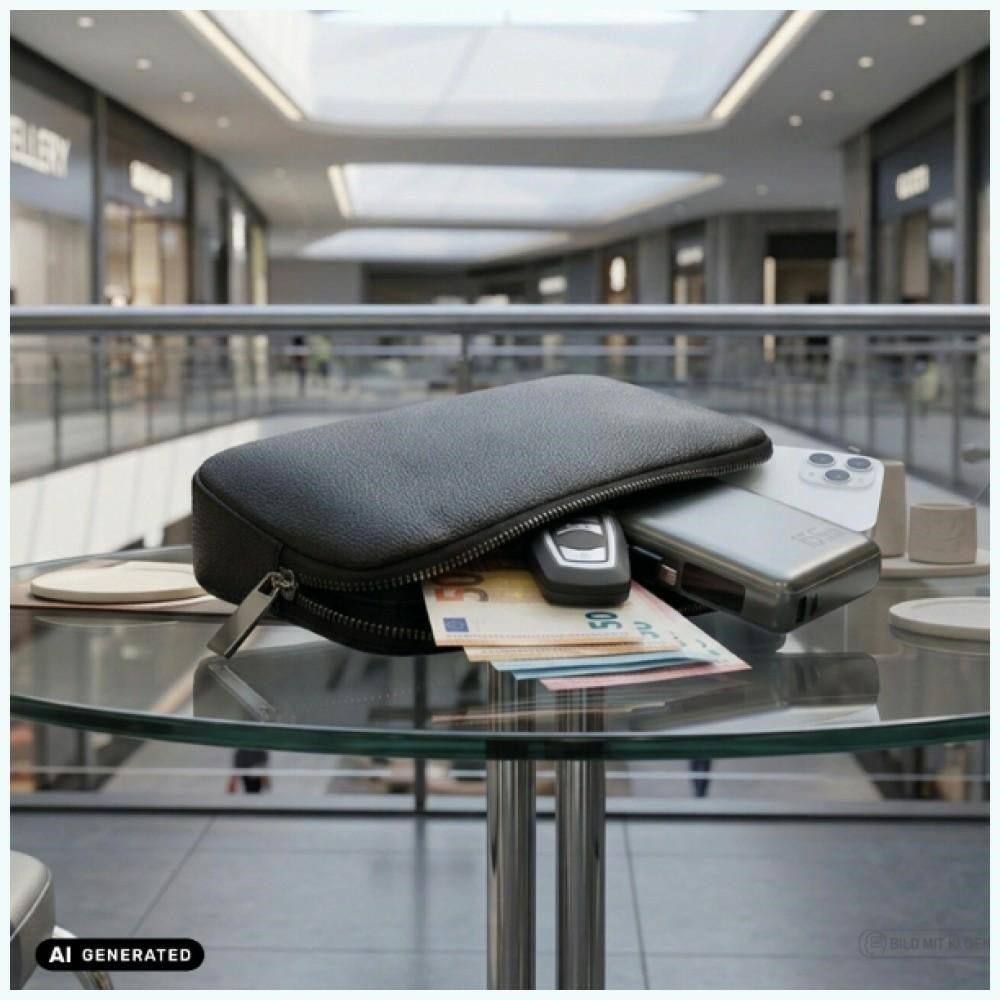 4smarts Tech-Clutch Secure fingeravtrykkslås Svart