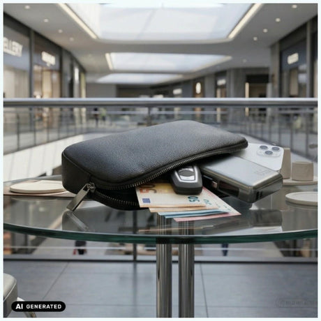 4smarts Tech-Clutch Secure fingeravtrykkslås Svart