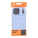 iPhone 17 Pro Deksel Kortholder Lilla