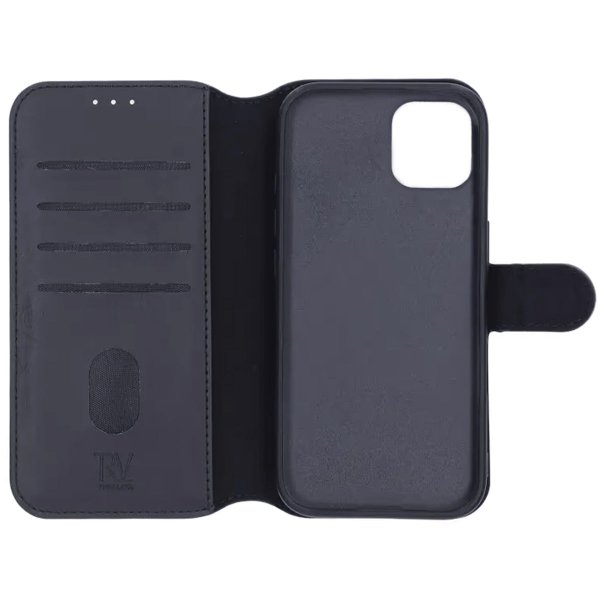 Rvelon iPhone 11 Etui Utbrettbar Kortlomme Blå
