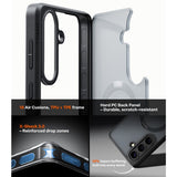 Torras Samsung Galaxy S26 Deksel Ostand Q3 Spin Obsidian Black
