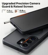 Torras Samsung Galaxy S26 Ultra Deksel Ostand Q3 Spin Obsidian Black