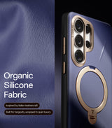 Torras Samsung Galaxy S26 Ultra Deksel Ostand Q3 Vegskin Dark Purple