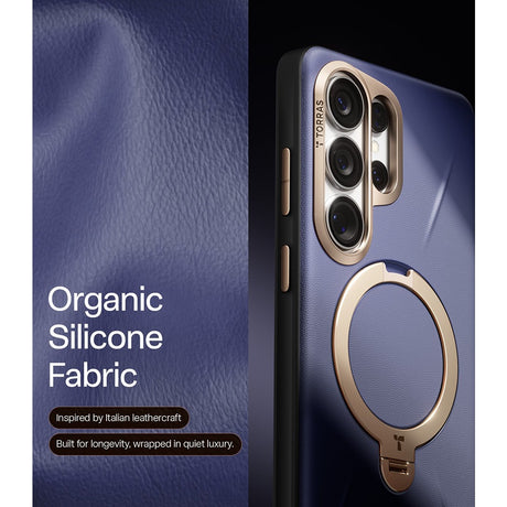 Torras Samsung Galaxy S26 Ultra Deksel Ostand Q3 Vegskin Dark Purple